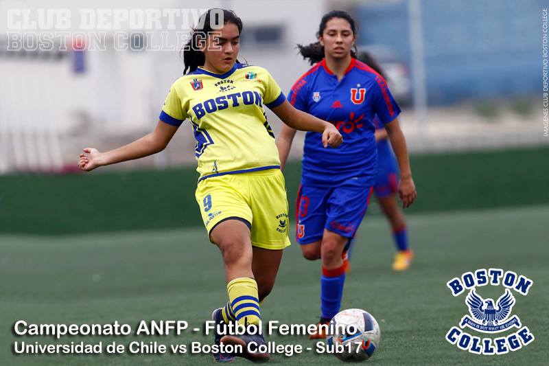 Futbol Femenino ANFP Sub17 - UdeChile vs Boston College