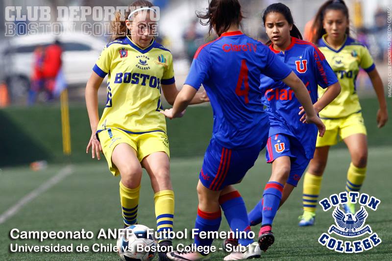 Futbol Femenino ANFP Sub17 - UdeChile vs Boston College