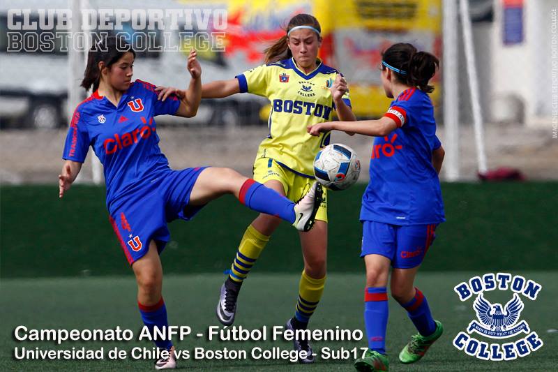 Futbol Femenino ANFP Sub17 - UdeChile vs Boston College