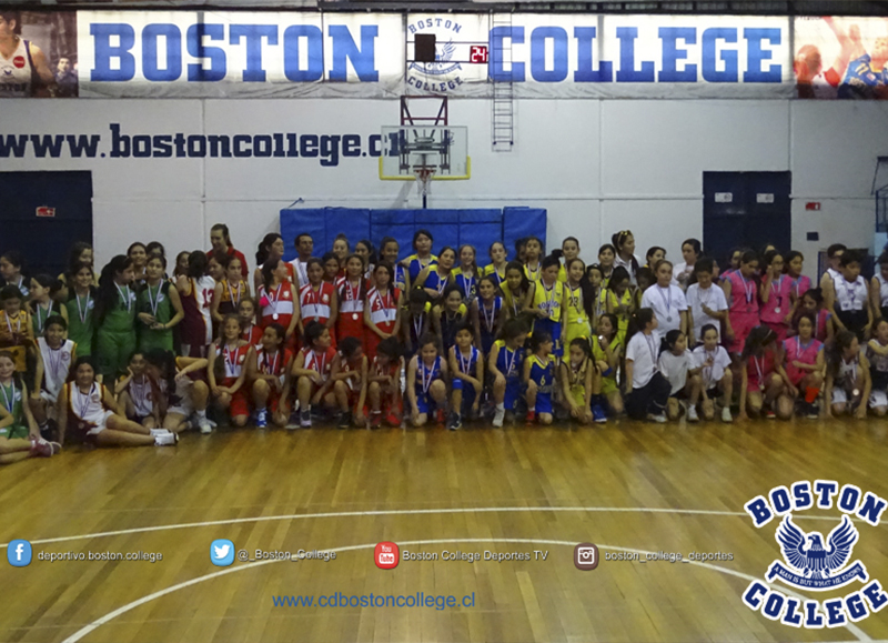 Segundo encuentro de Mini Basquetbol en Boston College