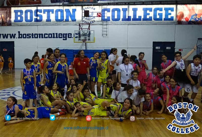 Segundo encuentro de Mini Basquetbol en Boston College