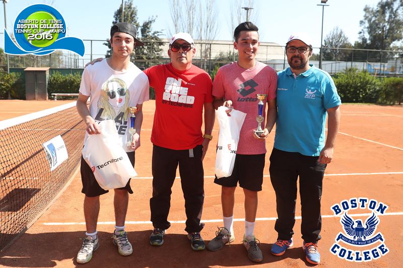 Final del Open Tennis Cup Boston College La Farfana Dobles