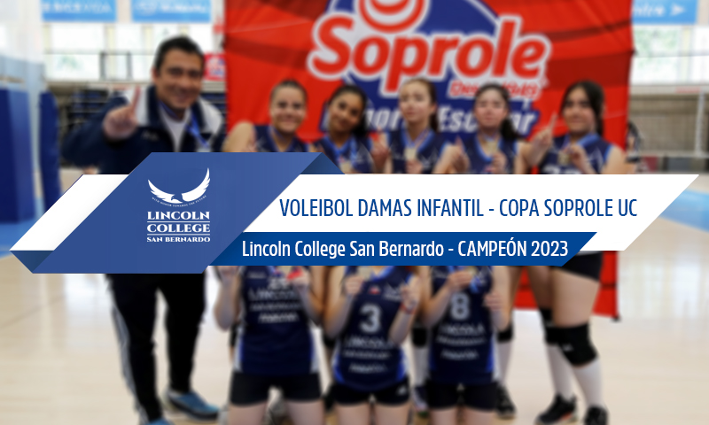 Campeonas Voleibol Infantil Damas 