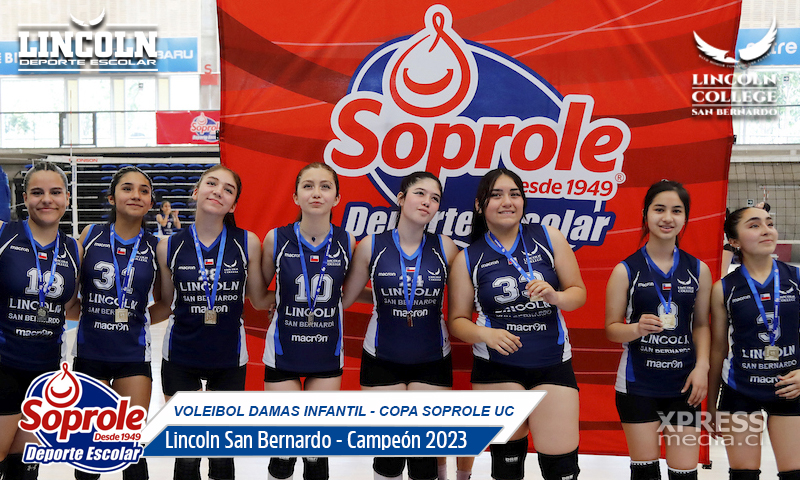 Campeonas Voleibol Infantil Damas