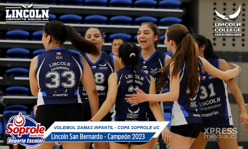 Campeonas Voleibol Infantil Damas 