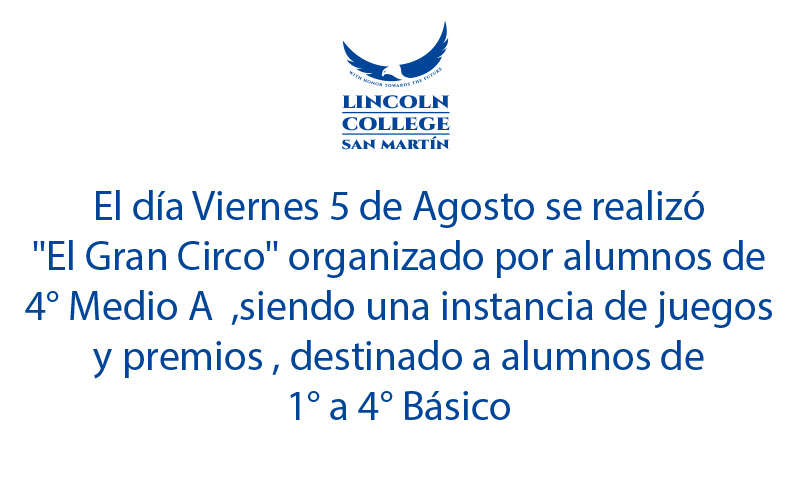 Circo Lincon College San Martín