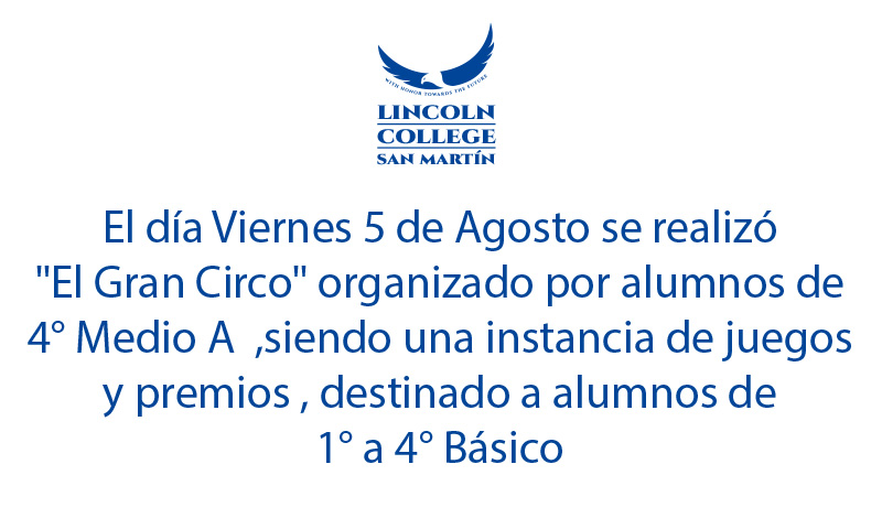 Circo Lincon College San Martín