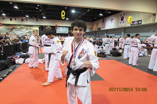 Gabriel del Rio S&aacutenchez Vicecampeón Mundial en el World Championships ATA 2014