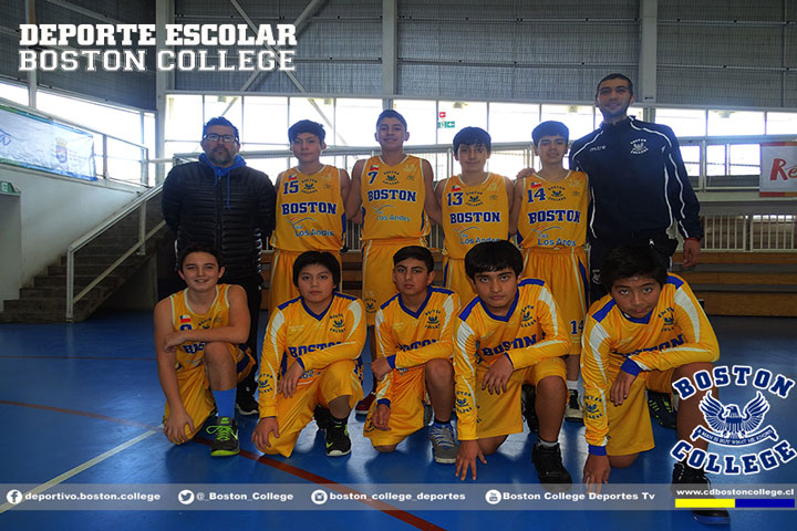 Basquetbol Masculino categoría sub14