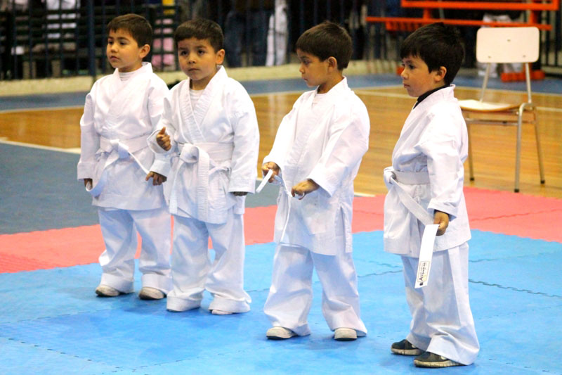 Gran campeonato de Karate escolar se realizó en Boston College