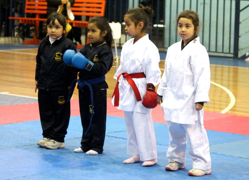 Gran campeonato de Karate escolar se realizó en Boston College