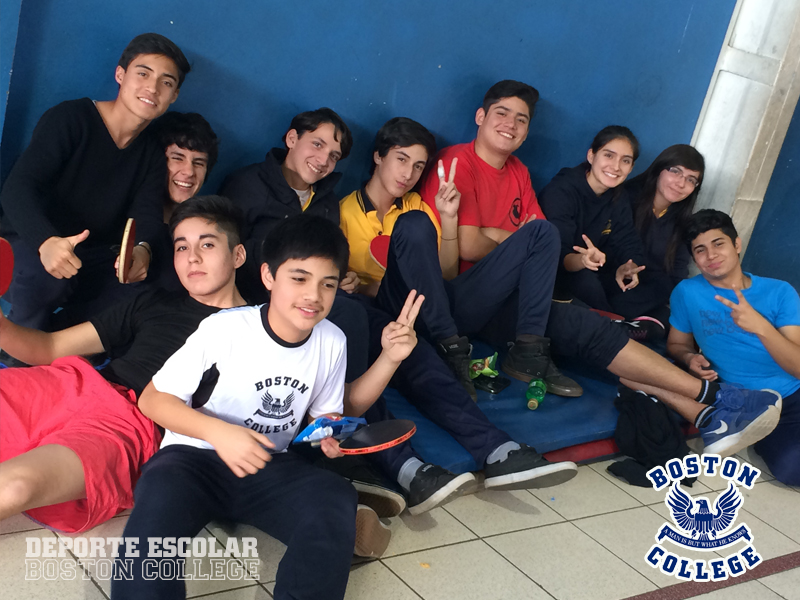 Gran participación en los Juegos Nacionales Escolares de Tenis de Mesa para el Boston College La Florida