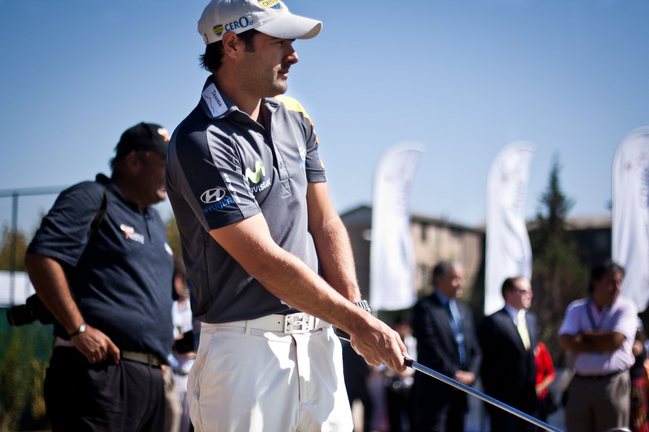 Benjamín Alvarado junto a importantes golfistas participaron de la inauguración del Putting Green Golf de Boston College La Farfana y da el vamos al Classic