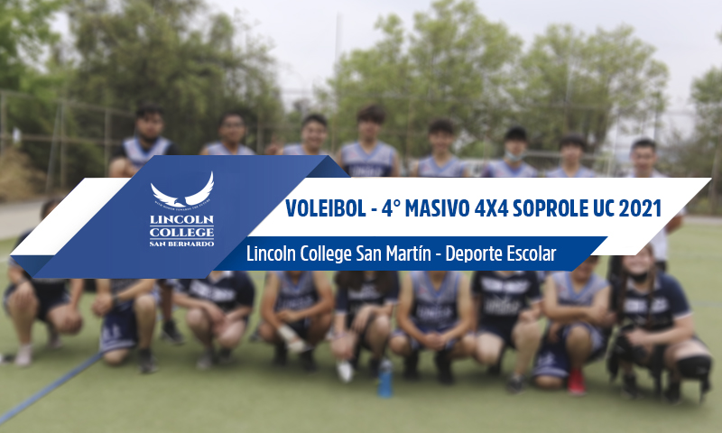 Voleibol 4° Masivo 4x4 Soprole UC 2021