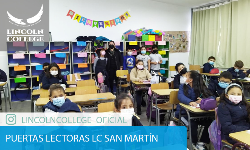 Puertas Lectoras Lincoln College San Martín