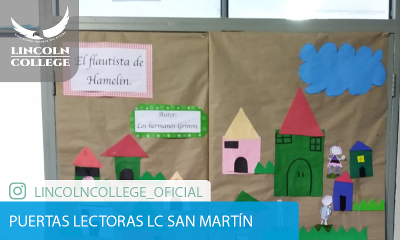 Puertas Lectoras Lincoln College San Martín