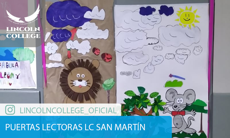 Puertas Lectoras Lincoln College San Martín