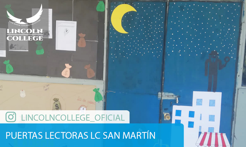 Puertas Lectoras Lincoln College San Martín