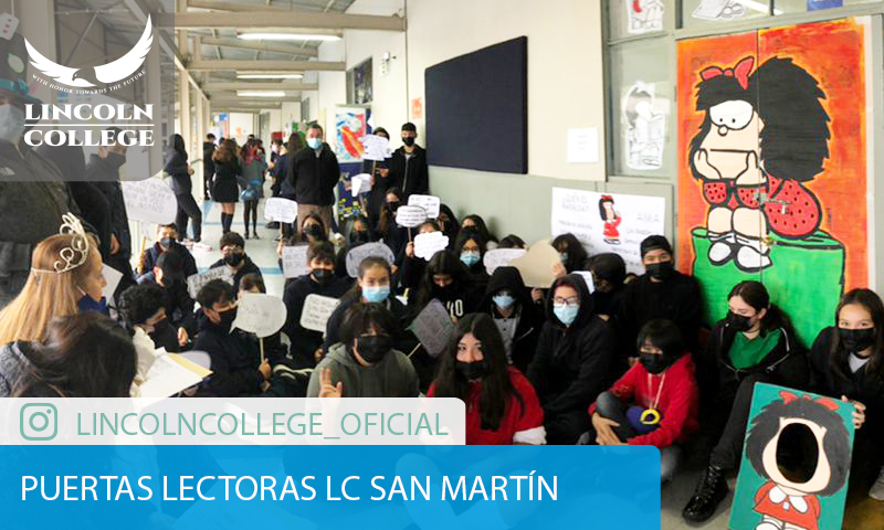 Puertas Lectoras Lincoln College San Martín