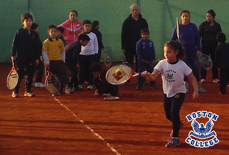 Tenis del Boston College se prepara para torneos nacionales Sub10 en el Rancho de La Farfana