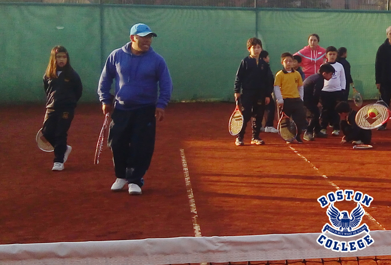 Tenis del Boston College se prepara para torneos nacionales Sub10 en el Rancho de La Farfana