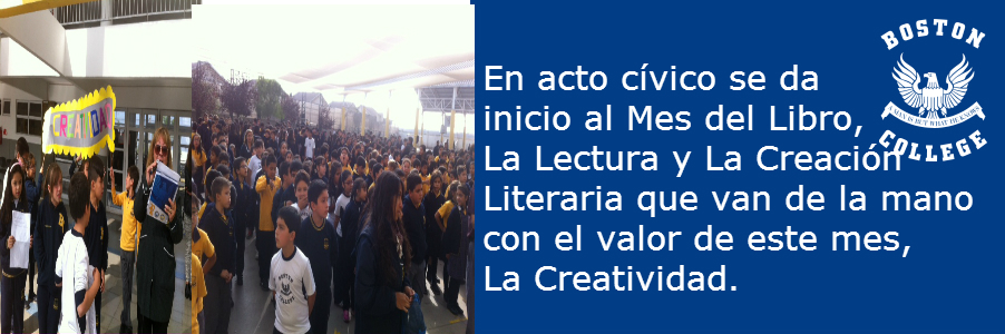 ABRIL, MES DEL LIBRO, LA LECTURA Y LA CREACIÓN LITERARIA