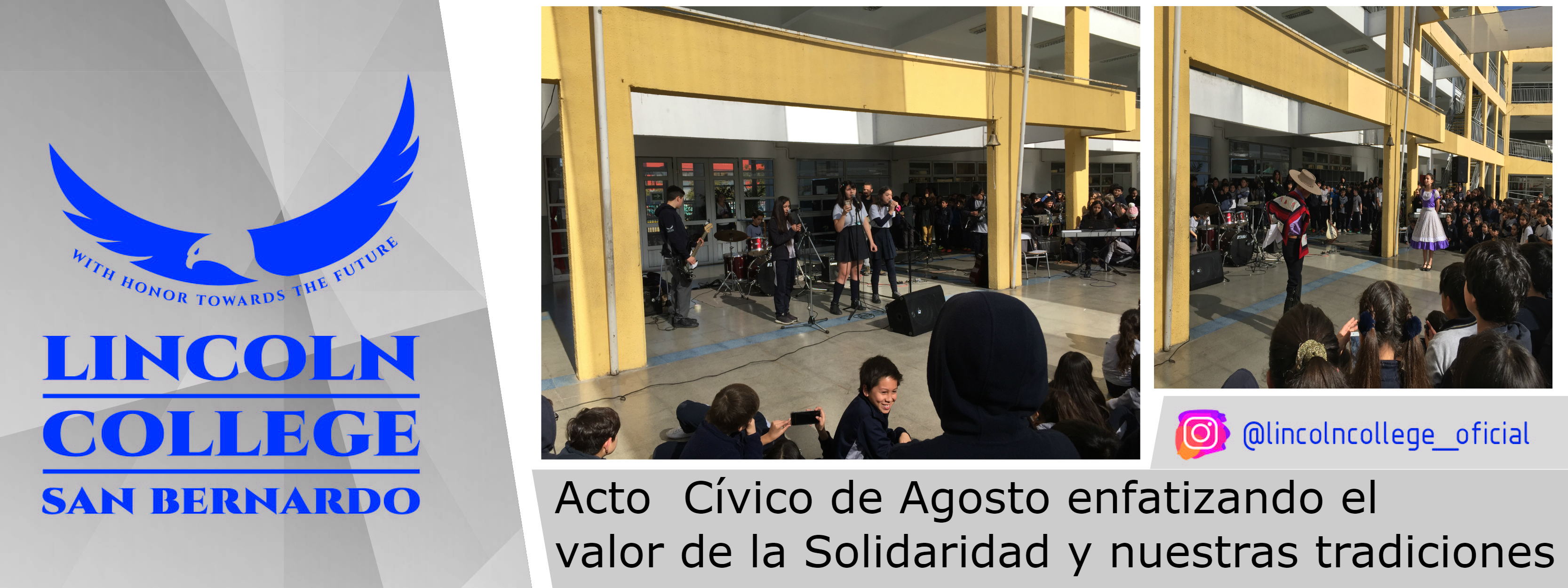 ACTO CÍVICO DE AGOSTO POTENCIANDO LA SOLIDARIDAD Y NUESTRAS TRADICIONES
