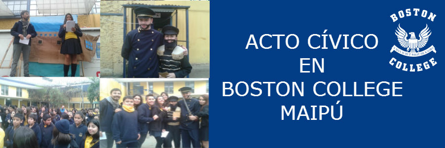 Acto Cívico del Mes en Boston College Maipú