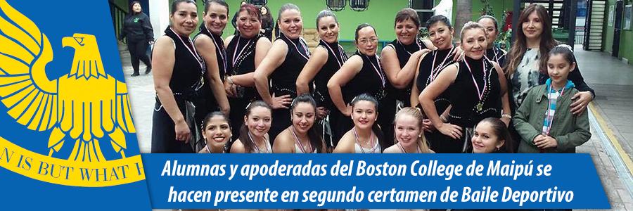 Foto Alumnas y apoderadas del Boston College de Maipú se hacen presente en el segundo certamen de Baile Deportivo