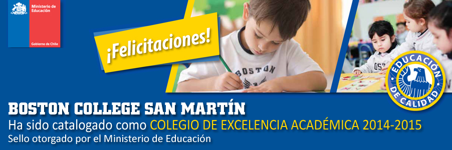Excelencia Académica Boston College San Martín 