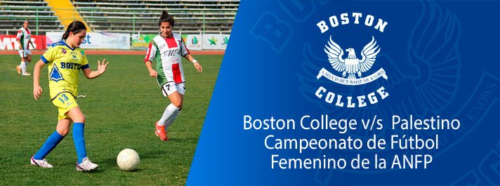 Boston College enfrentó a Palestino en el Campeonato Femenino de la ANFP