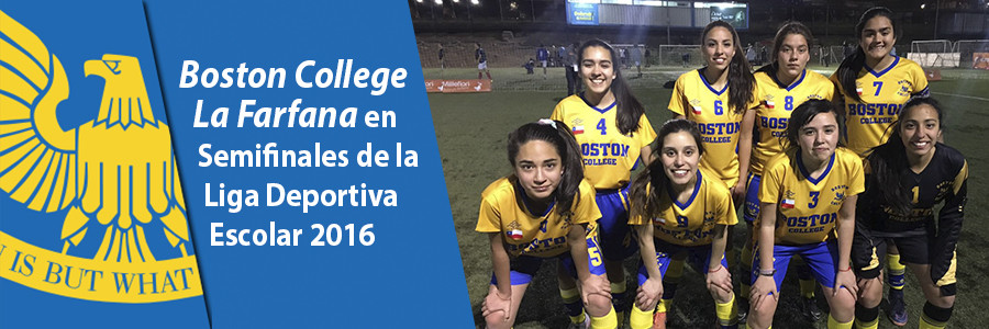 Foto Boston College La Farfana en Semifinales de la Liga Deportiva Escolar 2016