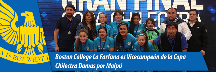 Foto Boston College La Farfana es Vicecampeón de la Copa Chilectra Damas por Maipú