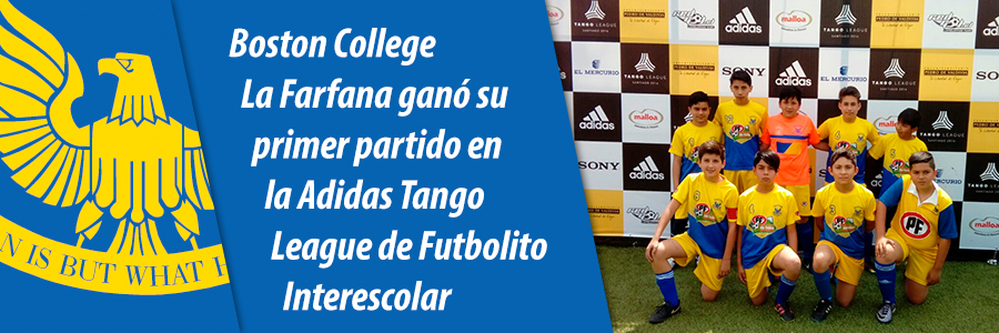 Foto Boston College La Farfana ganó su primer partido en la Adidas Tango League de Futbolito Interescolar