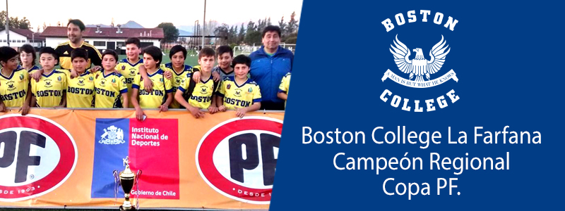 Foto Boston College La Farfana se coronó como el flamante campeón regional de la Copa PF 