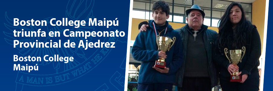 Boston College Maipú triunfa en Campeonato Provincial de Ajedrez