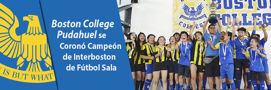 Foto Boston College Pudahuel se Coronó Campeón de Interboston de Fútbol Sala