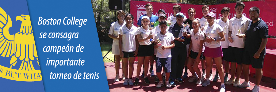 Foto Boston College se consagra campeón de importante torneo de tenis