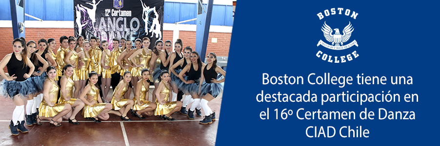 Boston College tiene una destacada participación en el 16° Certamen de Danza CIAD Chile