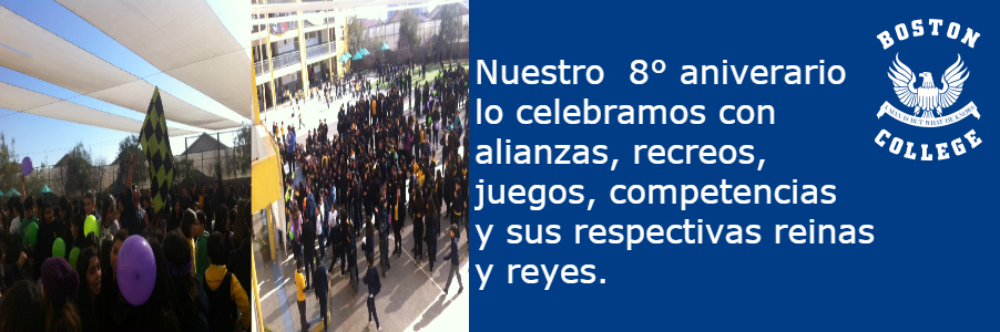 Celebramos nuestro 8° aniversario con alegría y mucho entusiasmo