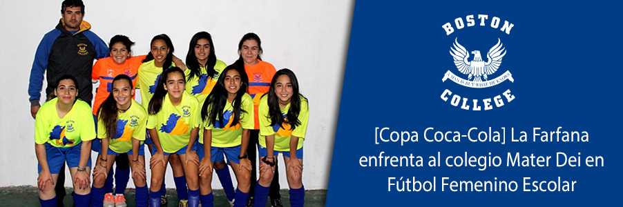 Foto [Copa Coca-Cola] La Farfana enfrenta al colegio Mater Dei en Fútbol Femenino Escolar
