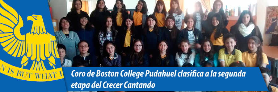 Coro de Boston College Pudahuel clasifica a la segunda etapa del Crecer Cantando