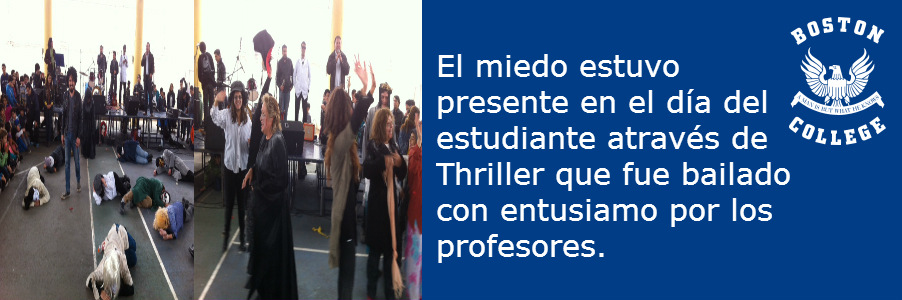 Día del Estudiante con baile de miedo