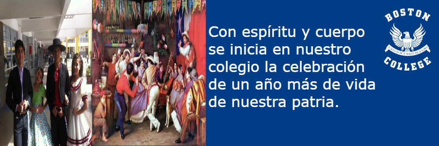 EL MES DE LA PATRIA COMIENZA EN BOSTON COLLEGE DE SAN BERNARDO 