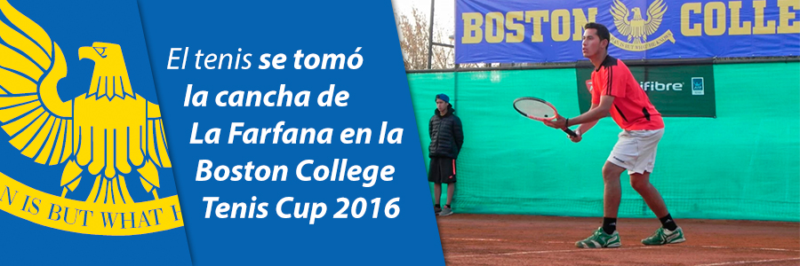 Foto El tenis se tomó la cancha de La Farfana en la Boston College Tenis Cup 2016