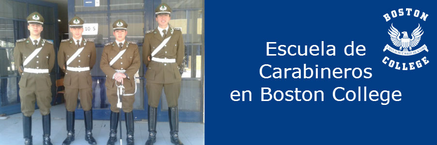 Escuela de Carabineros visita Boston College Maipú