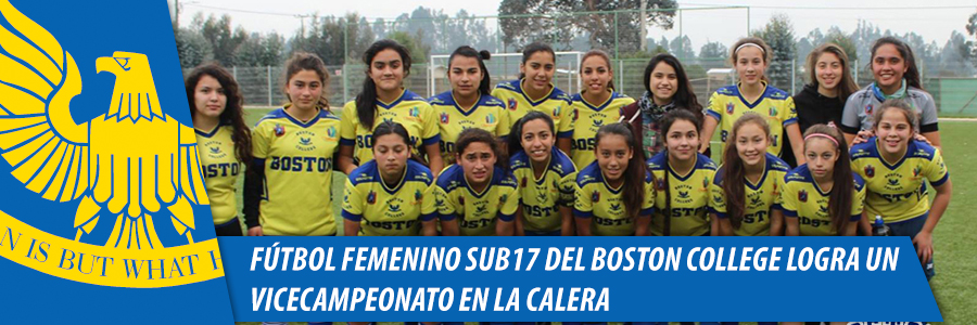 Foto Fútbol Femenino Sub17 del Boston College logra un vicecampeonato en la Calera