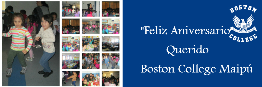 Hermosa celebración de  Aniversario  en Boston College Maipú