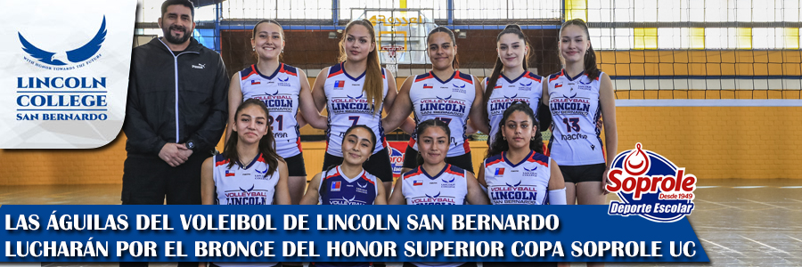 Foto LAS ÁGUILAS DEL VOLEIBOL DE LINCOLN SAN BERNARDO LUCHARÁN POR EL BRONCE EN LA COPA SOPROLE UC