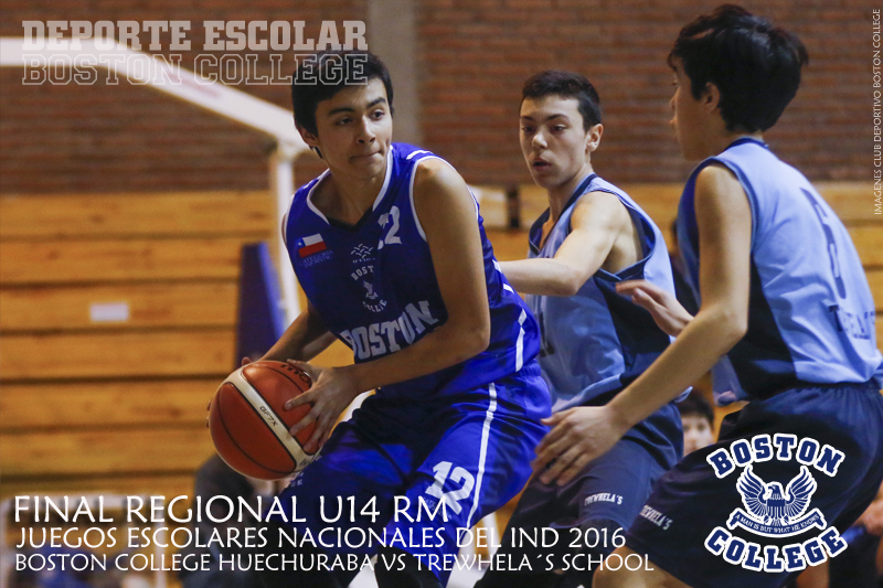 Boston College Huechuraba vs Trewhellas - Final Regional Juegos Escolares IND